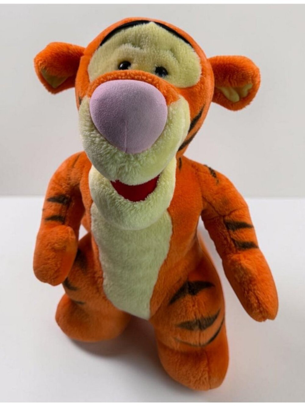 Vintage Disney Plush Tigger Large Stuffed Animal Winnie the Pooh Soft Toy 22"